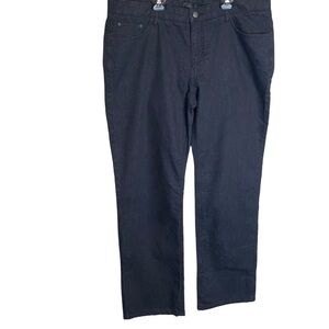 NWT Prana mid rise relaxed fit organic cotton lined pebble boyfriend jeans sz 14